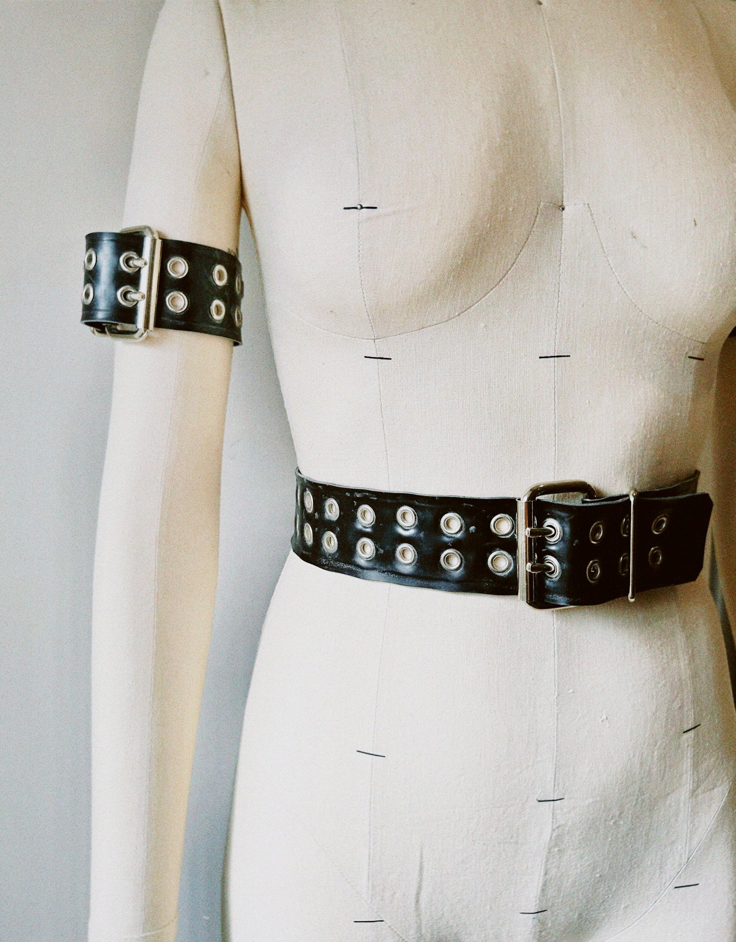 Double Prong Buckle Arm Bands