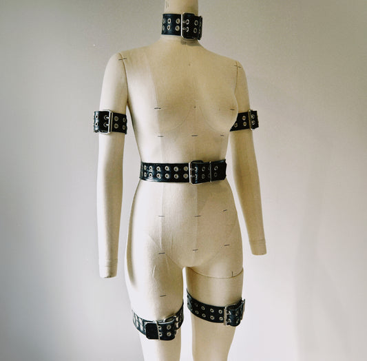 Double Prong Buckle Strap Set