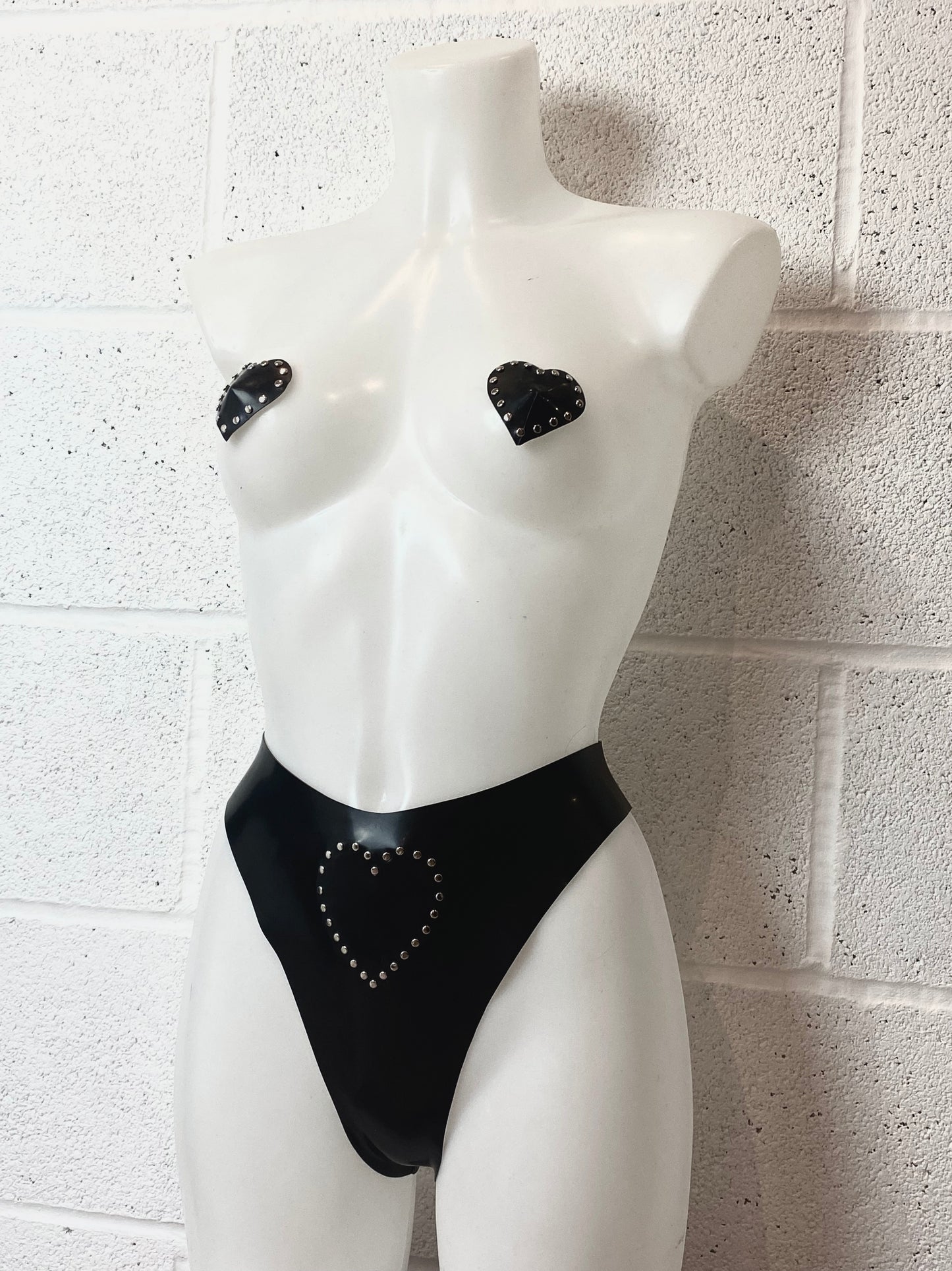 Studded Heart Pasties