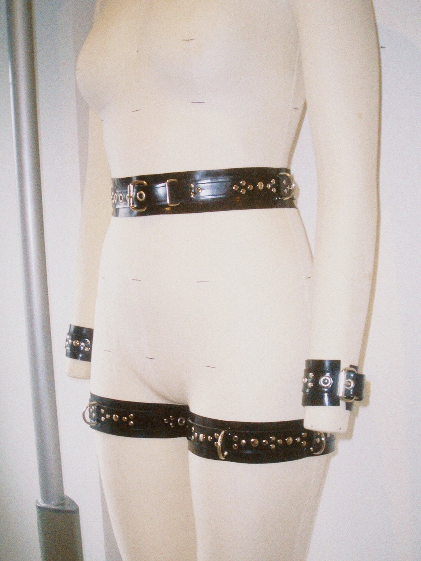 Bound Garter Straps